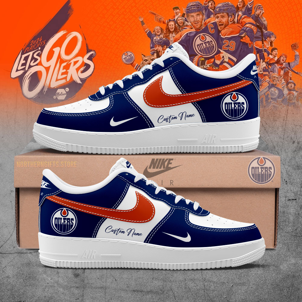 Thank You Fans Edmonton Oilers Custom Name For Fans Shoes -SP03052411ID10DS10