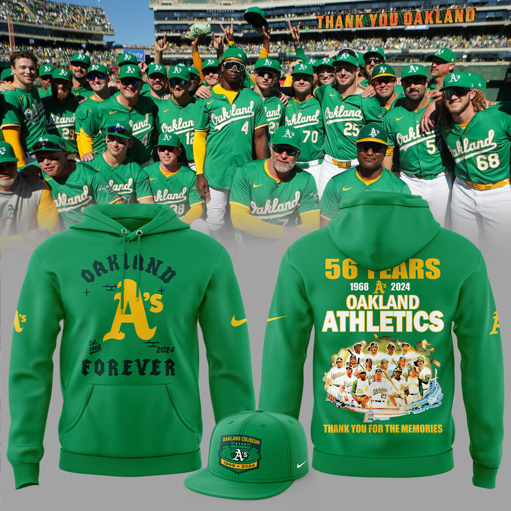 Thank You Oakland Athletics Hoodie 2024+NT27092410ID10DS10