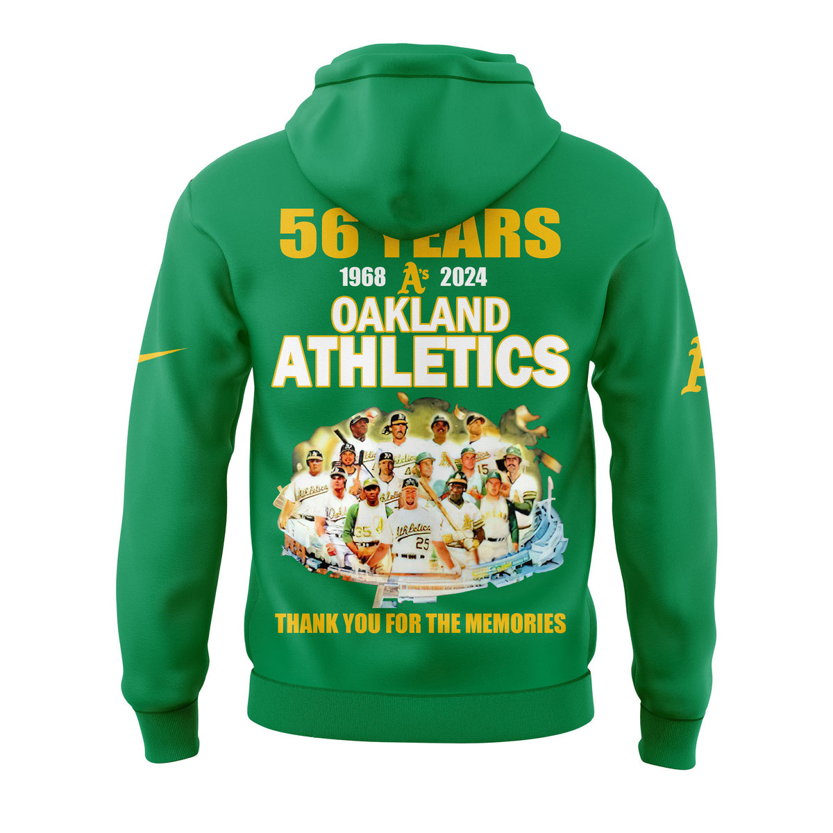 Thank You Oakland Athletics Hoodie 2024+NT27092410ID10DS10