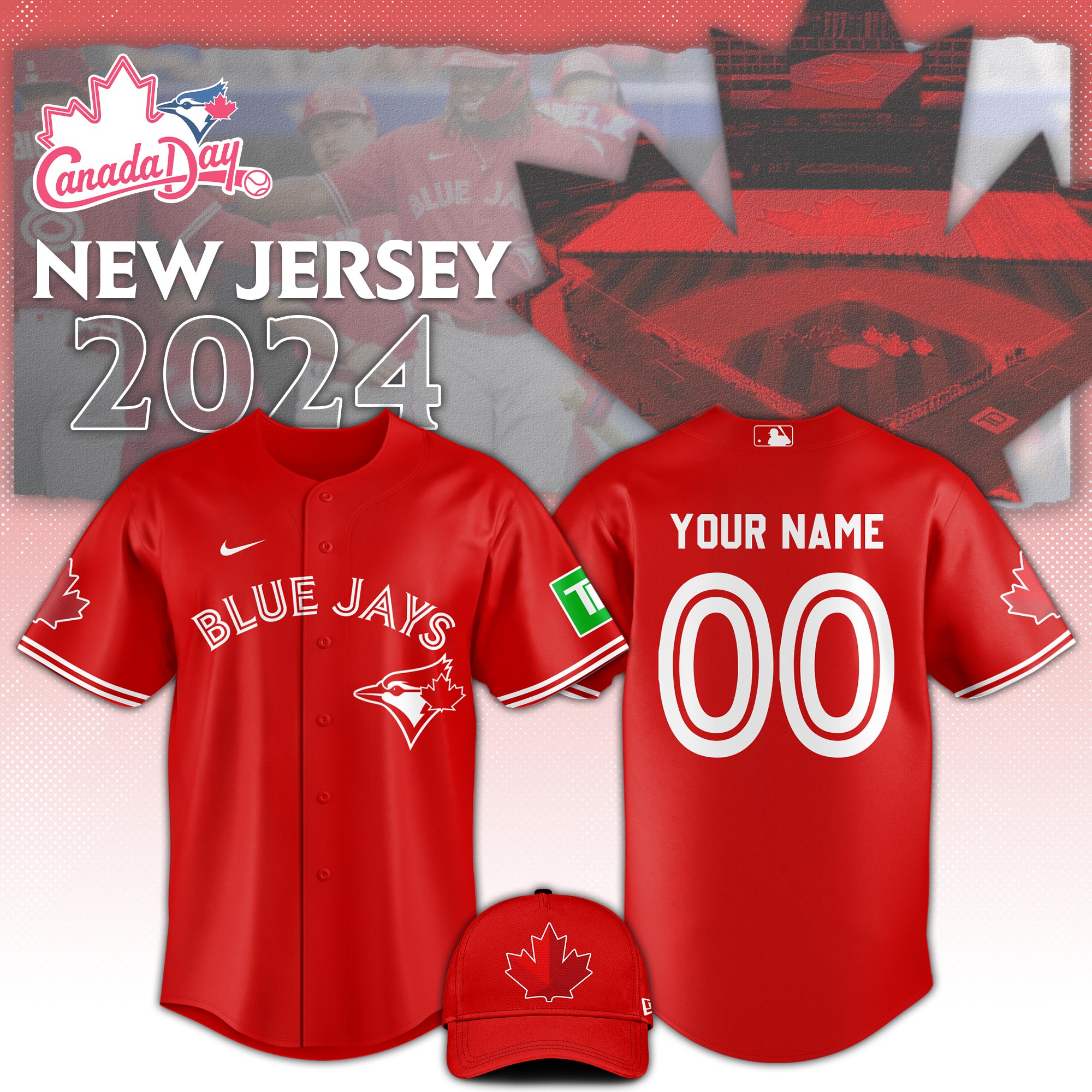Toronto Blue Jays    Canada Day Limited Jersey