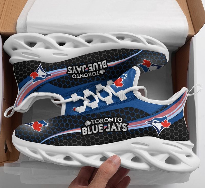 Toronto Blue Jays Honeycomb Pattern Max Soul Shoes NEW019361