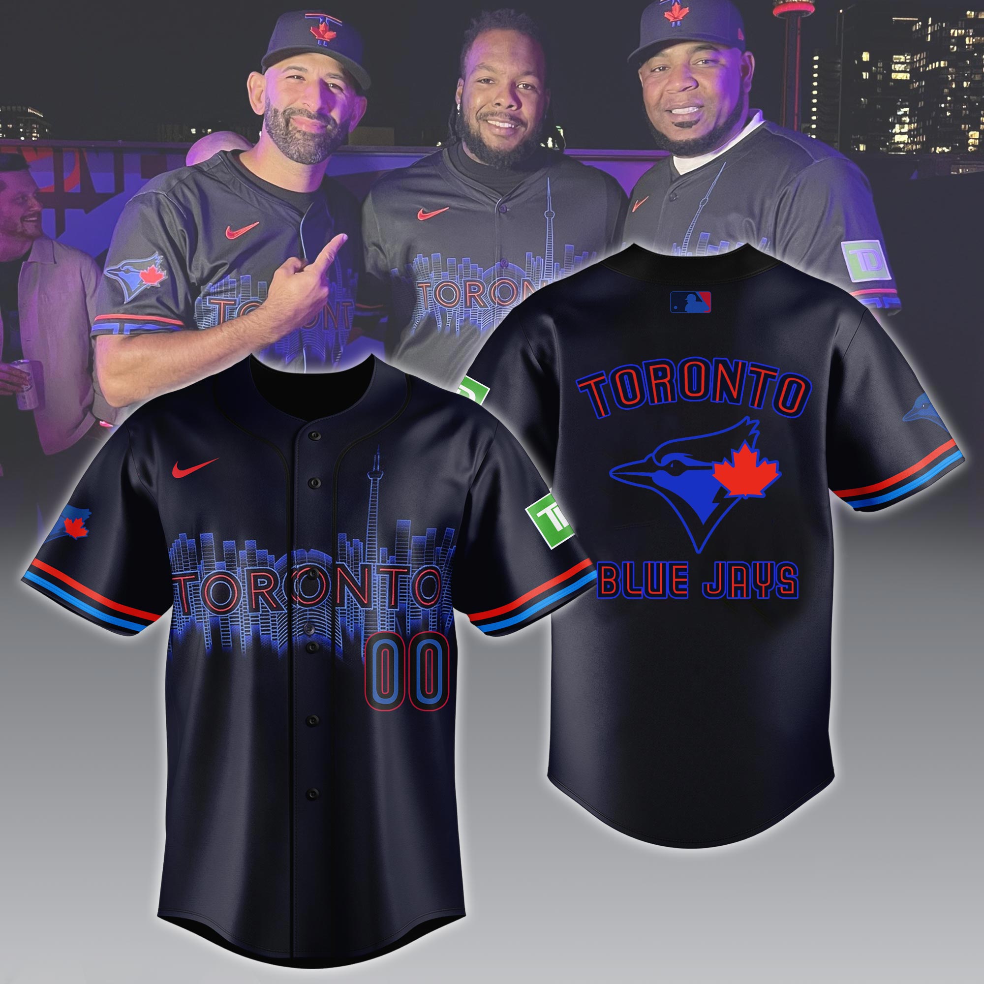 Toronto Blue Jays   Navy  City Connect Limited Jersey