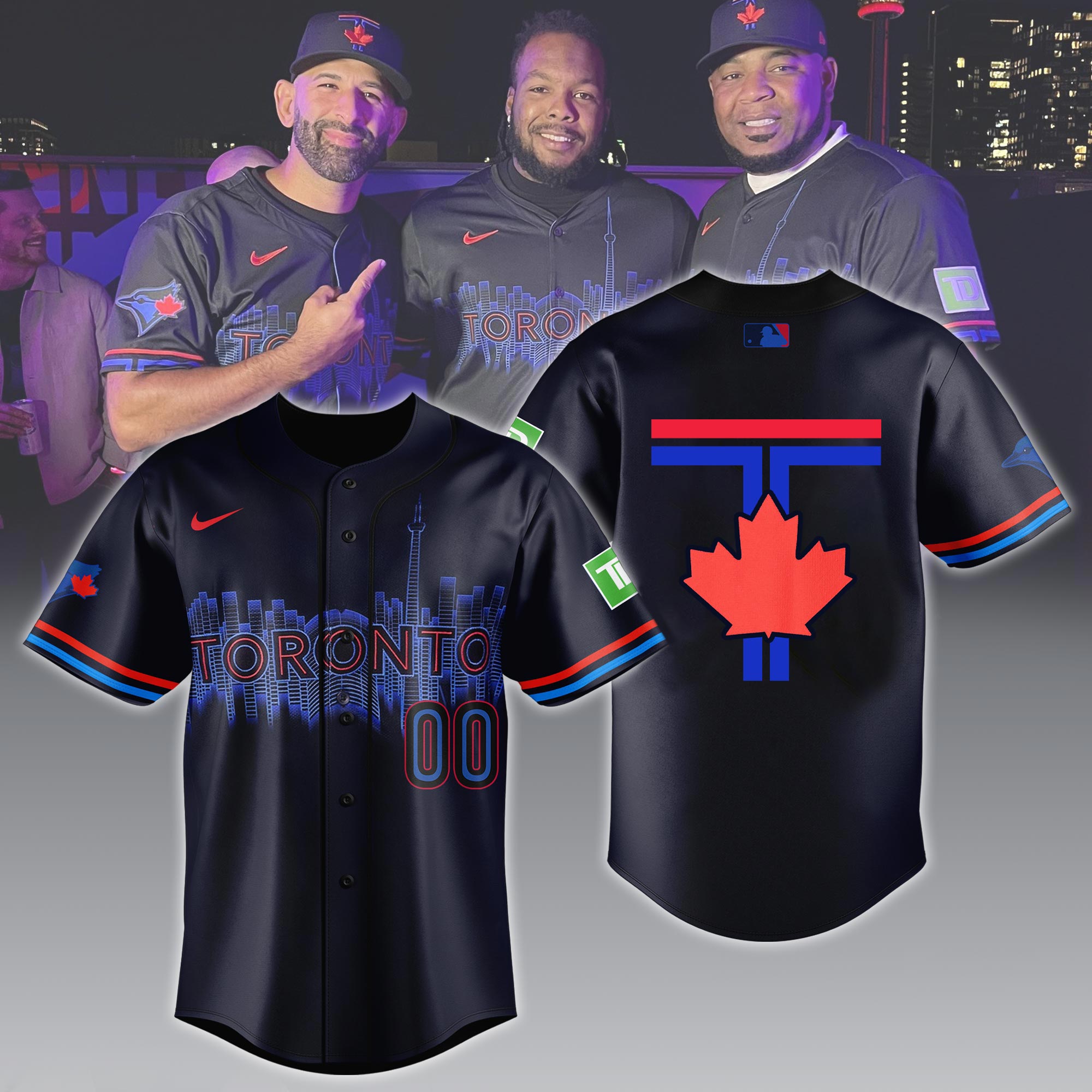 Toronto Blue Jays   Navy  City Connect Limited Jersey
