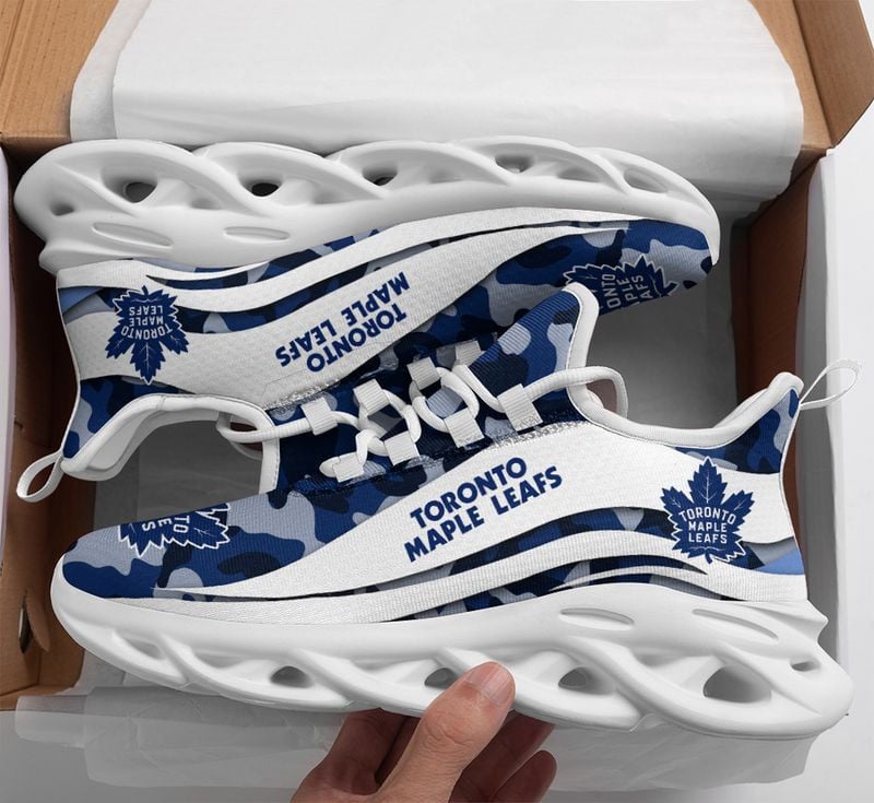 Toronto Maple Leafs Camo Pattern Max Soul Shoes NEW019767