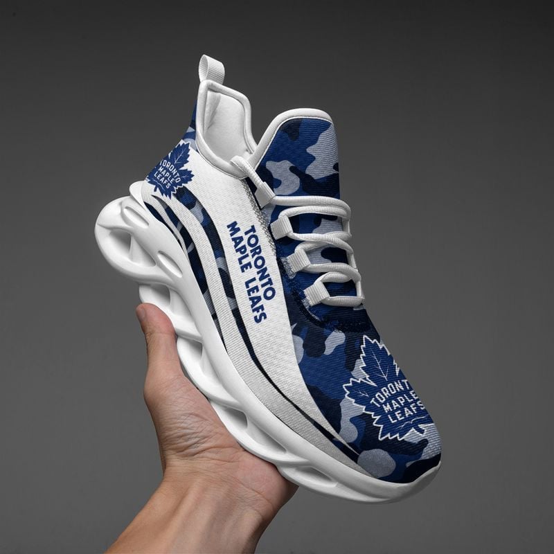 Toronto Maple Leafs Camo Pattern Max Soul Shoes NEW019767