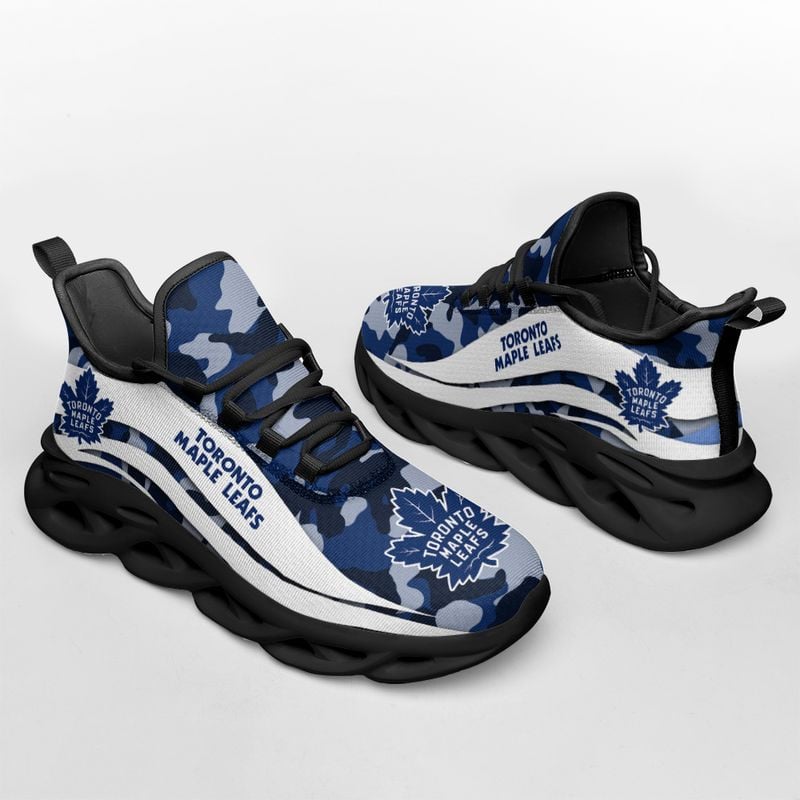 Toronto Maple Leafs Camo Pattern Max Soul Shoes NEW019767