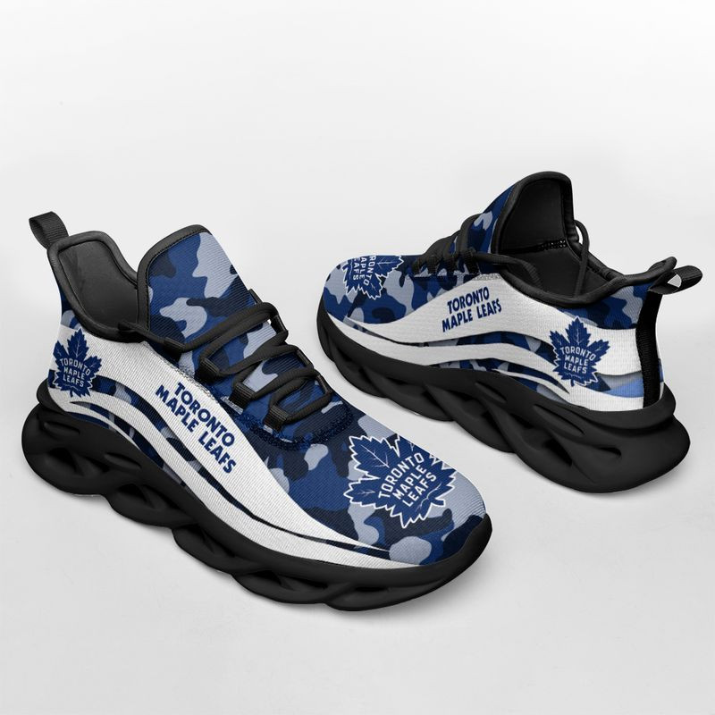 Toronto Maple Leafs Camo Pattern Max Soul Shoes NEW019767