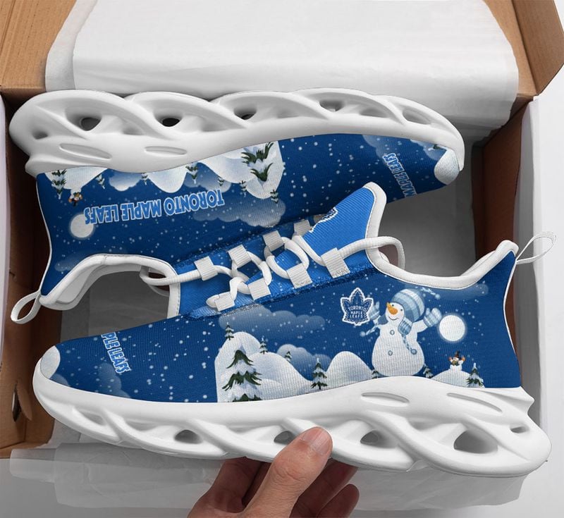 Toronto Maple Leafs Christmas Max Soul Shoes NLA030467