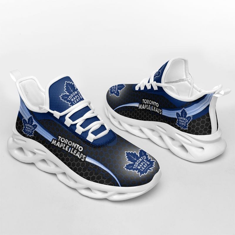 Toronto Maple Leafs Honeycomb Pattern Max Soul Shoes NEW019367