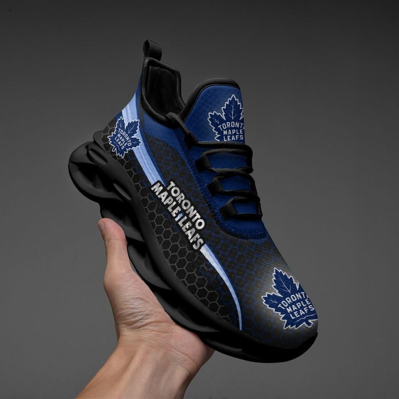 Toronto Maple Leafs Honeycomb Pattern Max Soul Shoes NEW019367