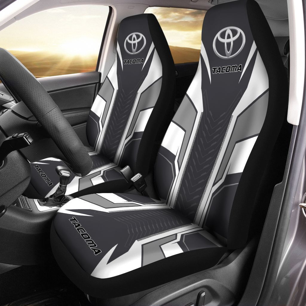 Toyota TACOMA  Car Seat Cover (Set of 2) Ver 10 (Grey)