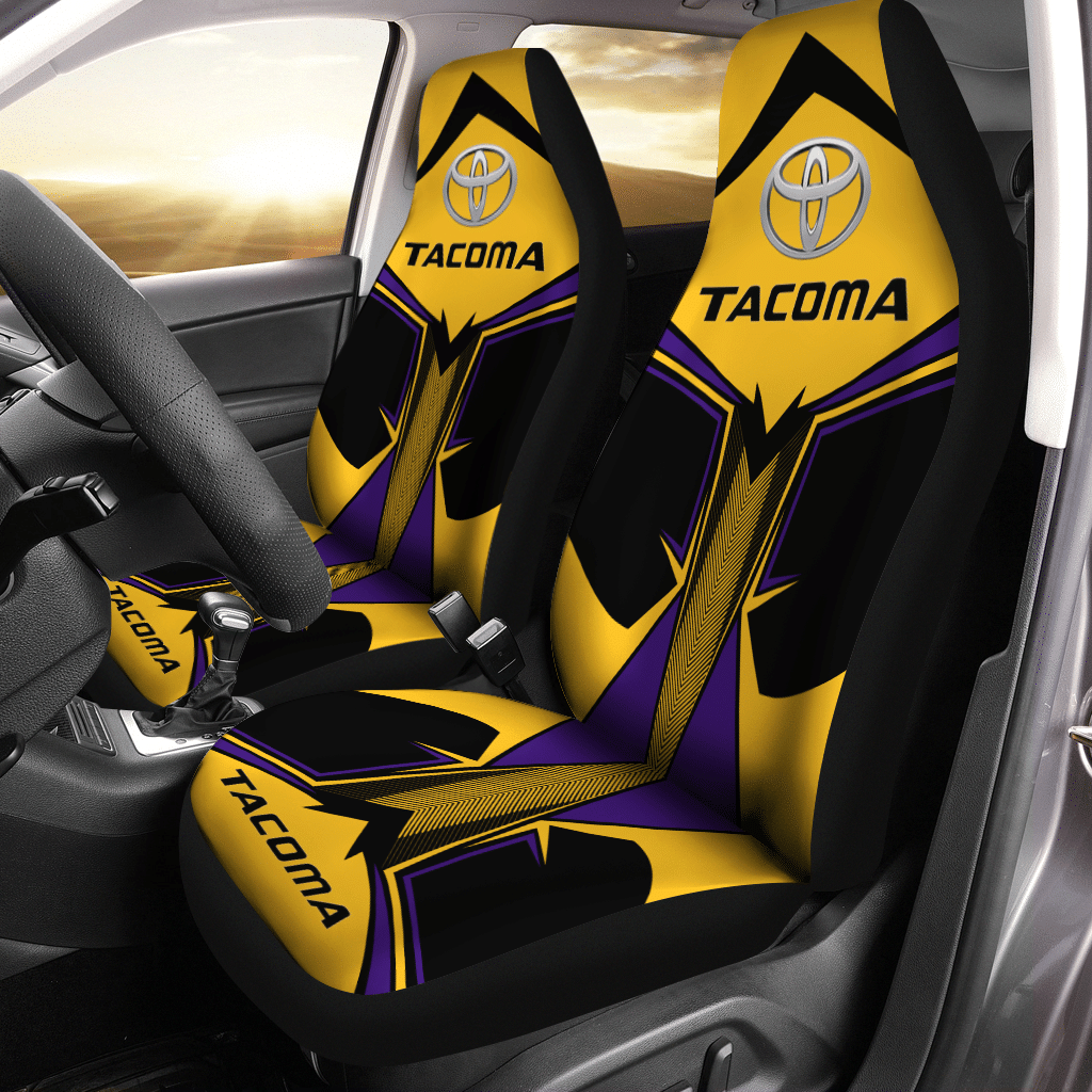 Toyota TACOMA  Car Seat Cover (Set of 2) Ver7 (Yellow)