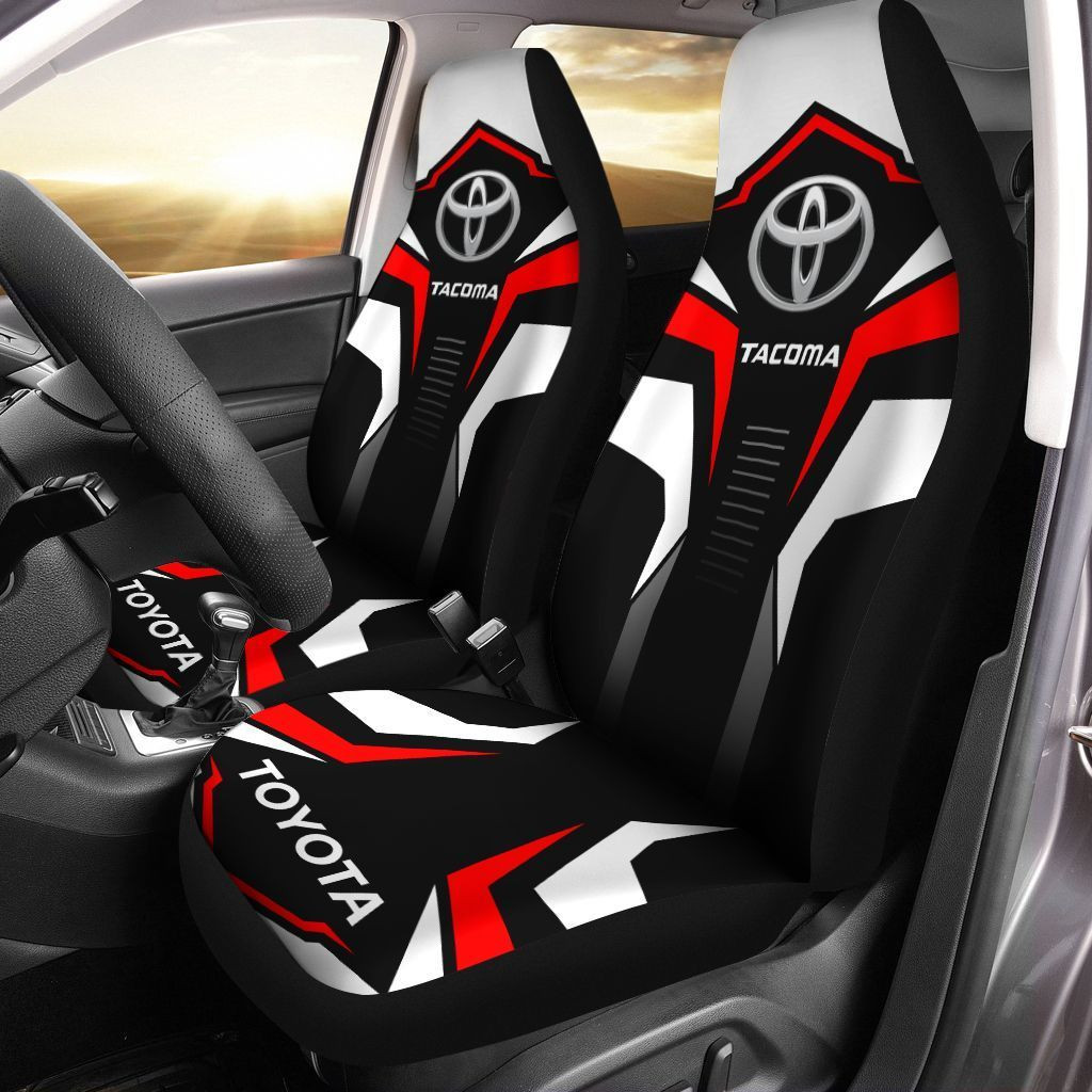 Toyota TACOMA  Car Seat Cover (Set of 2) Ver8 (Red)