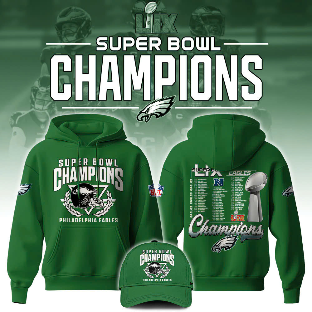 Unisex Philadelphia Eagles Super Bowl Champions Hoodie s