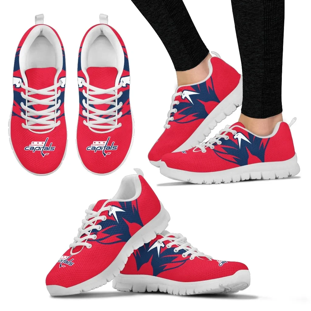 Washington Capitals Fan Custom Unofficial Running Shoes Sneakers Trainers