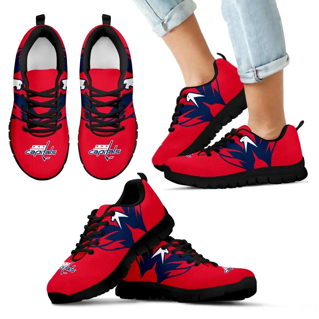 Washington Capitals Fan Custom Unofficial Running Shoes Sneakers Trainers