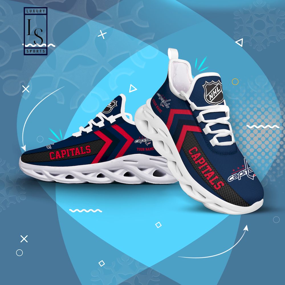 Washington Capitals NHL Personalized Max Soul Shoes