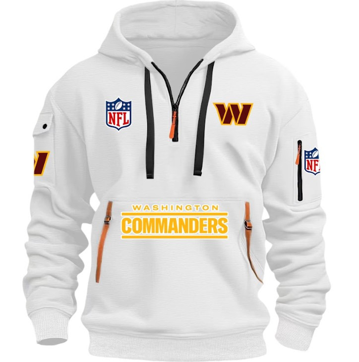 WashingtonCommanders - HOODIE HALF ZIPPER - QTA405111351