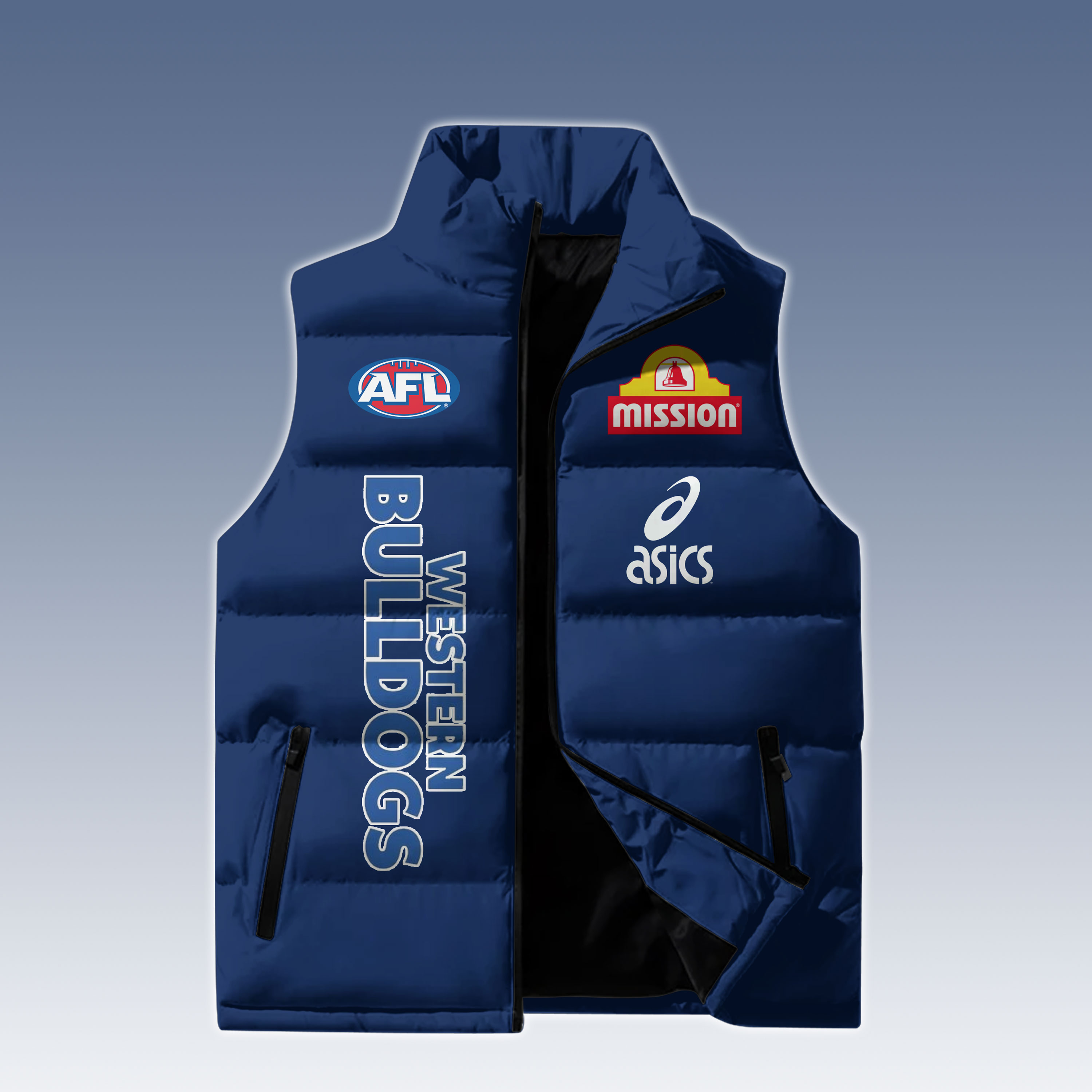 Western Bulldogs 3D Cotton Vest Design Limited