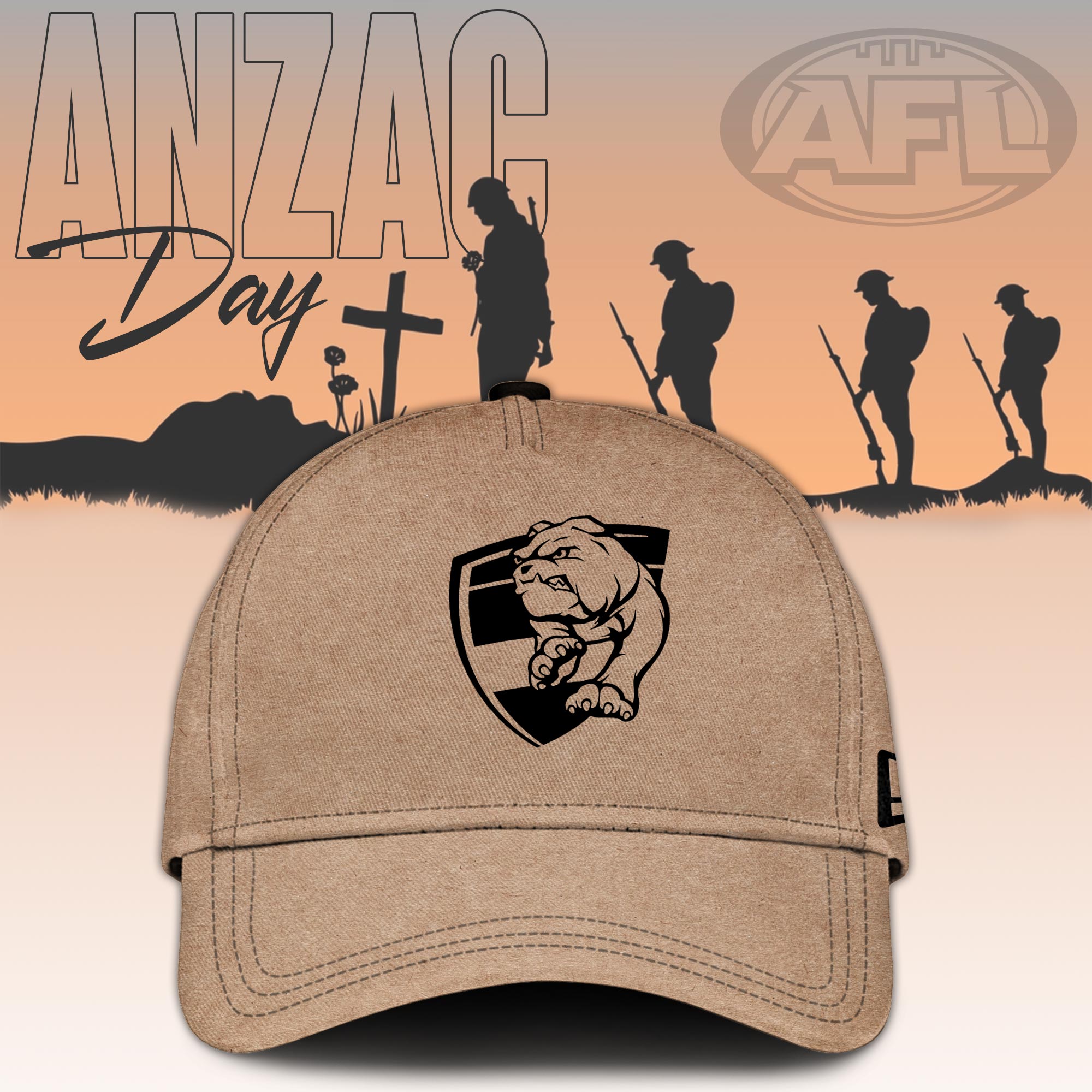 Western Bulldogs AFL ANZAC Day New Hoodie